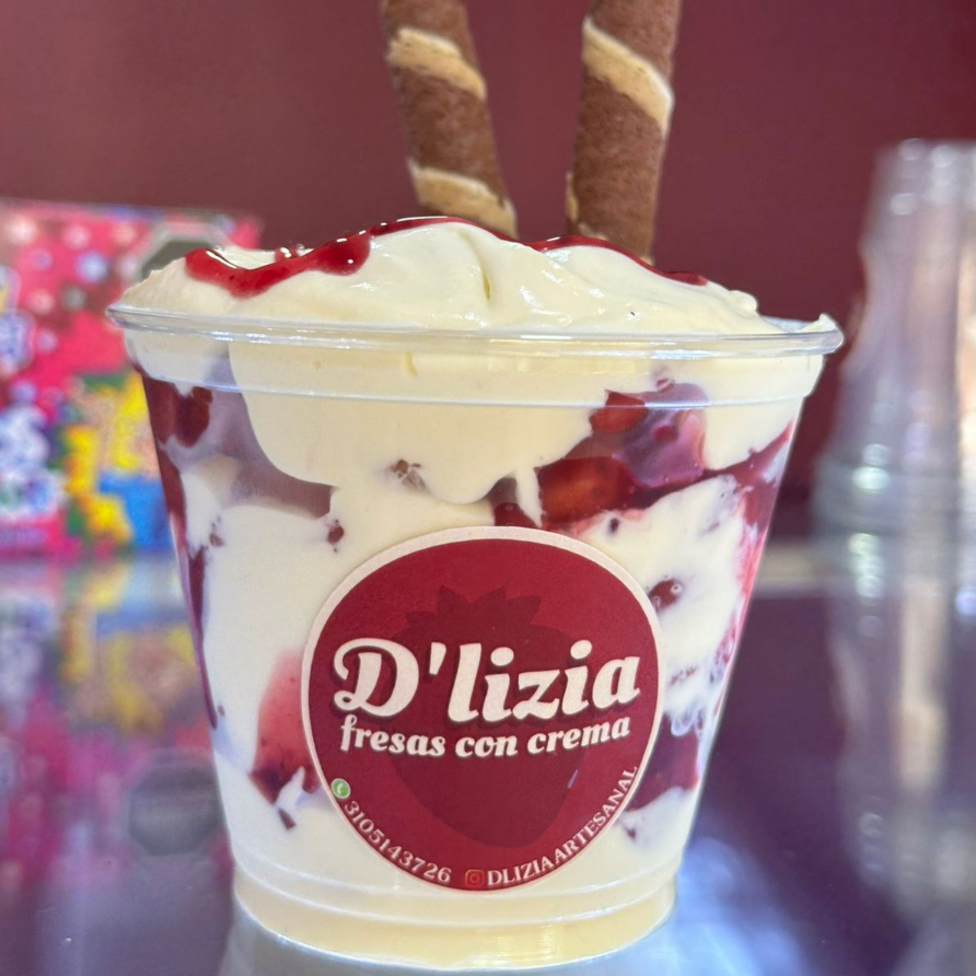 Fresas con Crema 9 oz