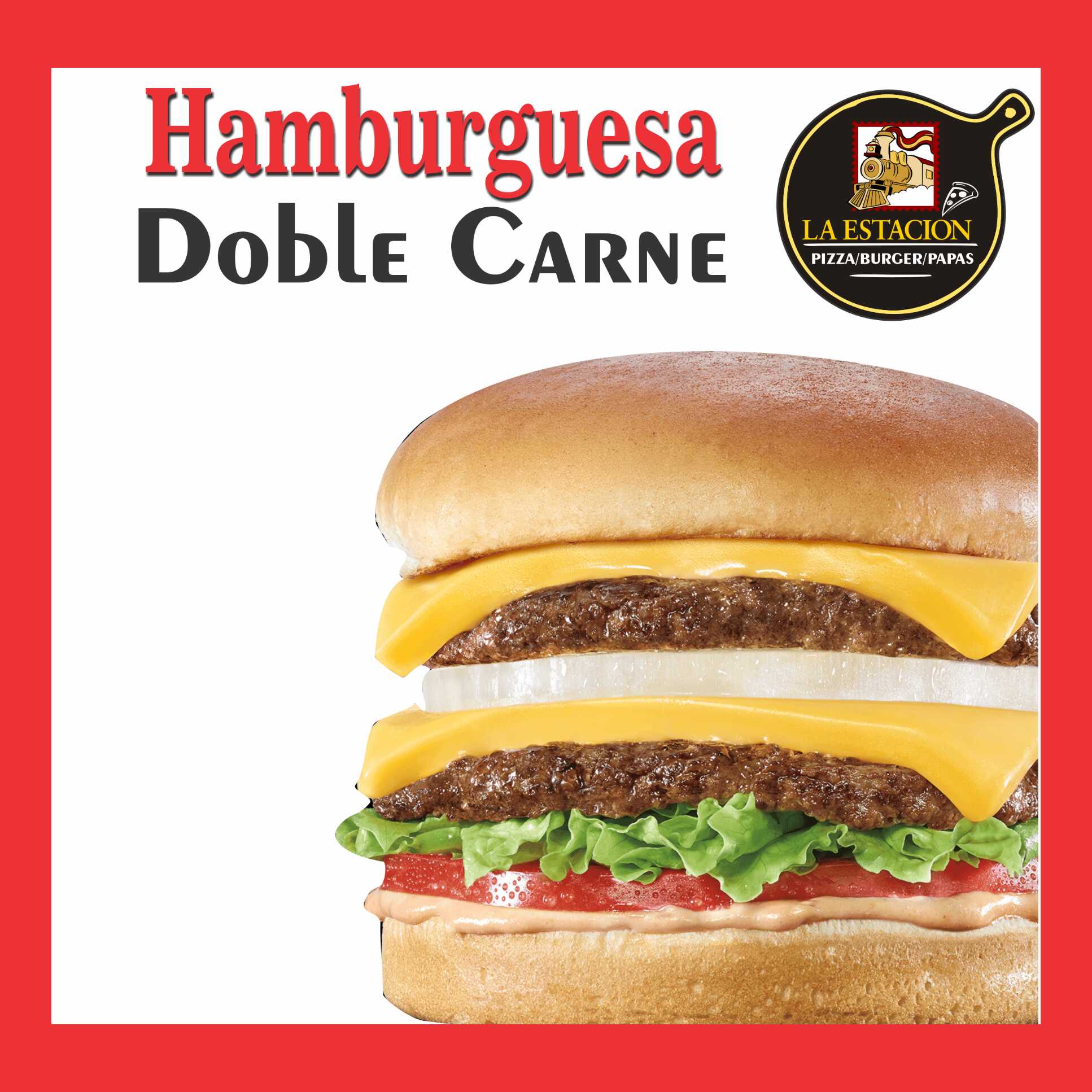HAMBURGUESA DOBLE CARNE