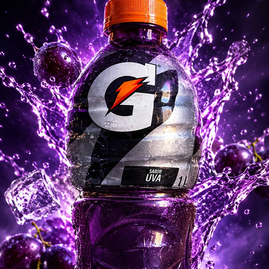 Gatorade Sabor Uva 1L
