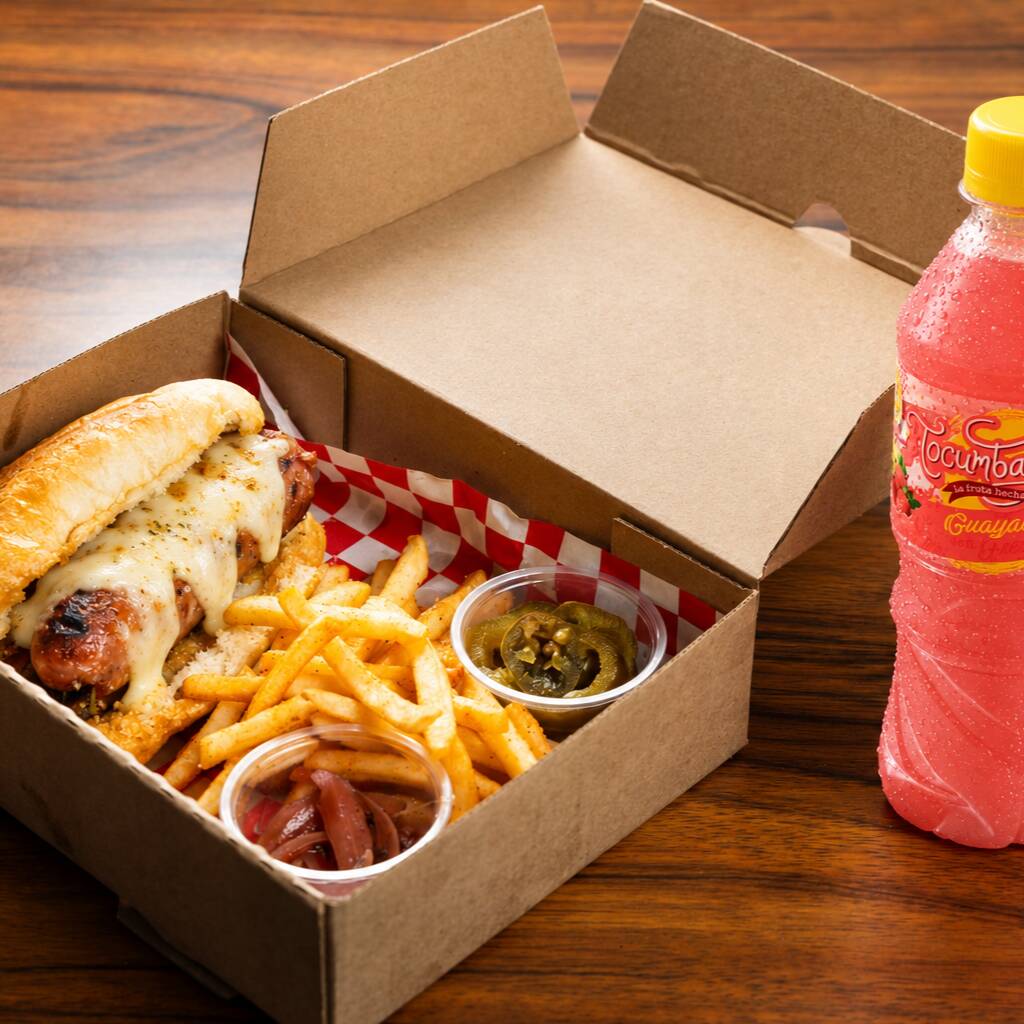 Combo Choripán con Queso