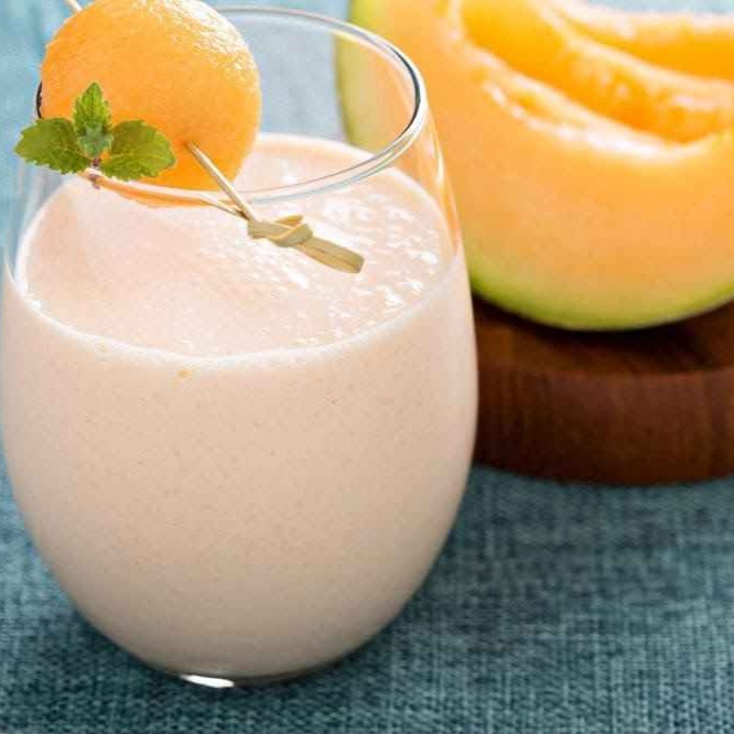 Jugonton de melon con leche