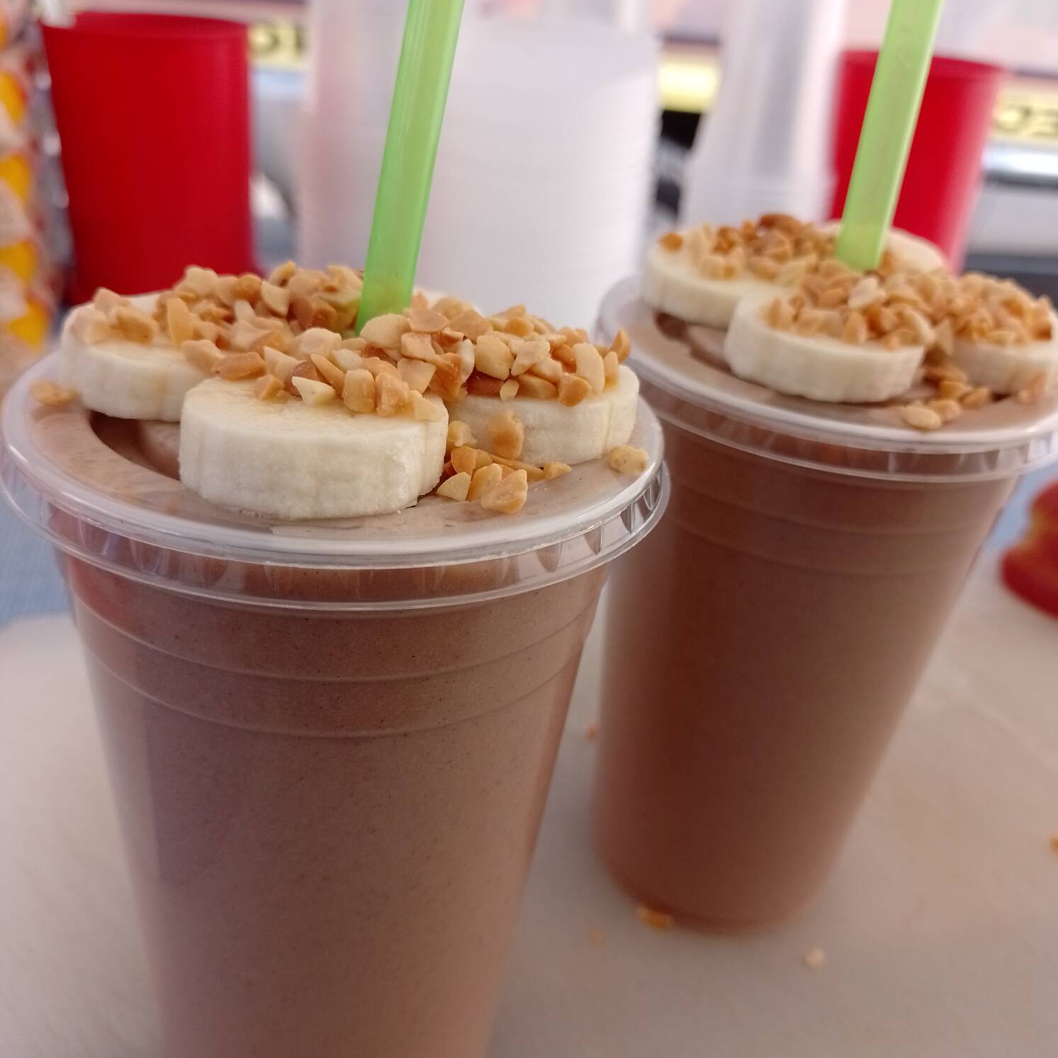 LICUADO DE CHOCOMILK CON PLATANO 16 Oz