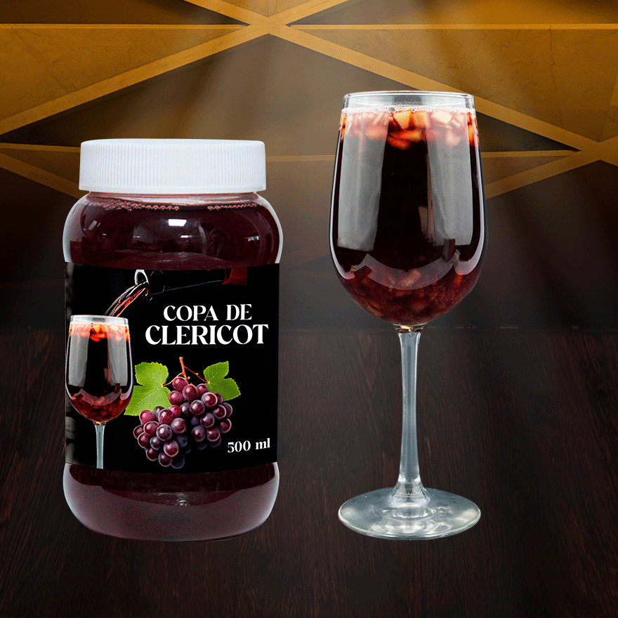 Clericot Vino Tinto 500 ml