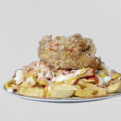 Chicharron de Pollo con Tocino