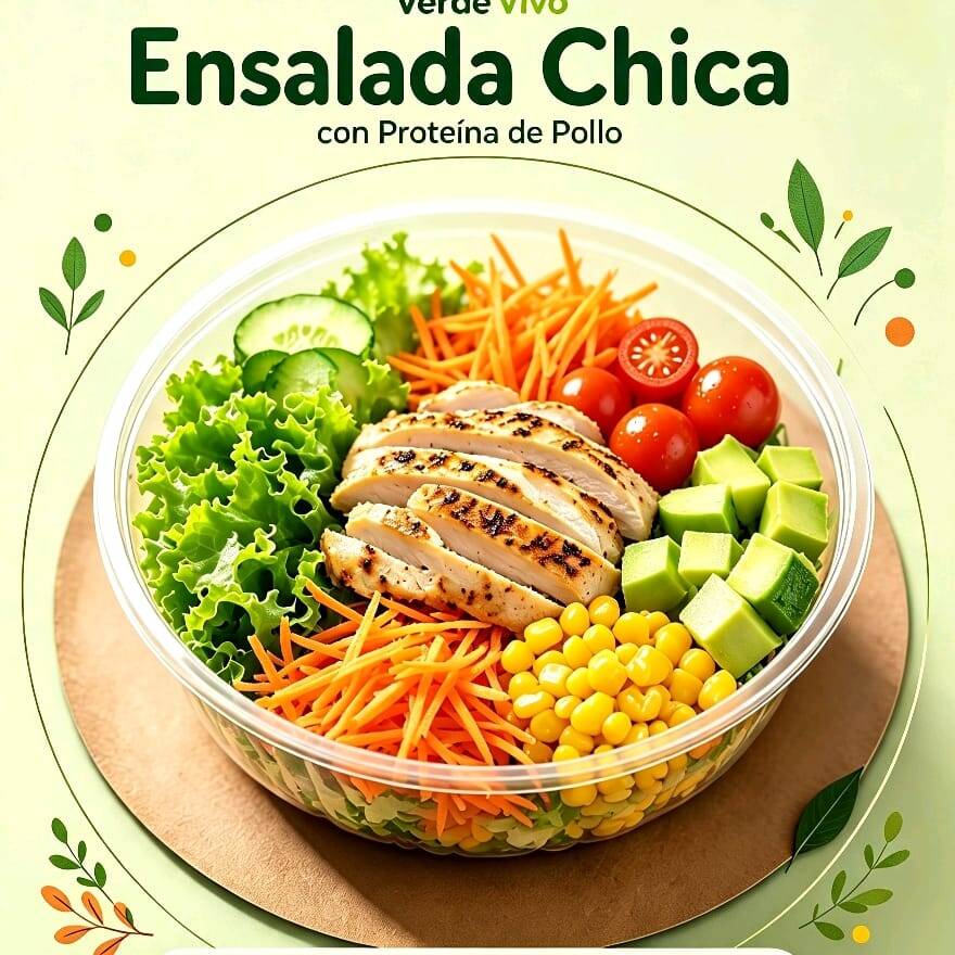 Ensalada Chica Premium – Verde Vivo