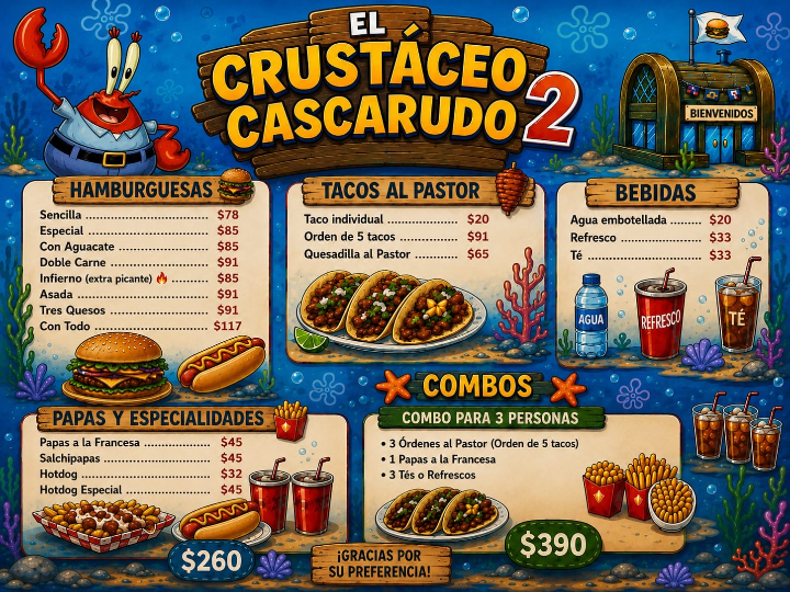 Crustáceo Cascarudo 2