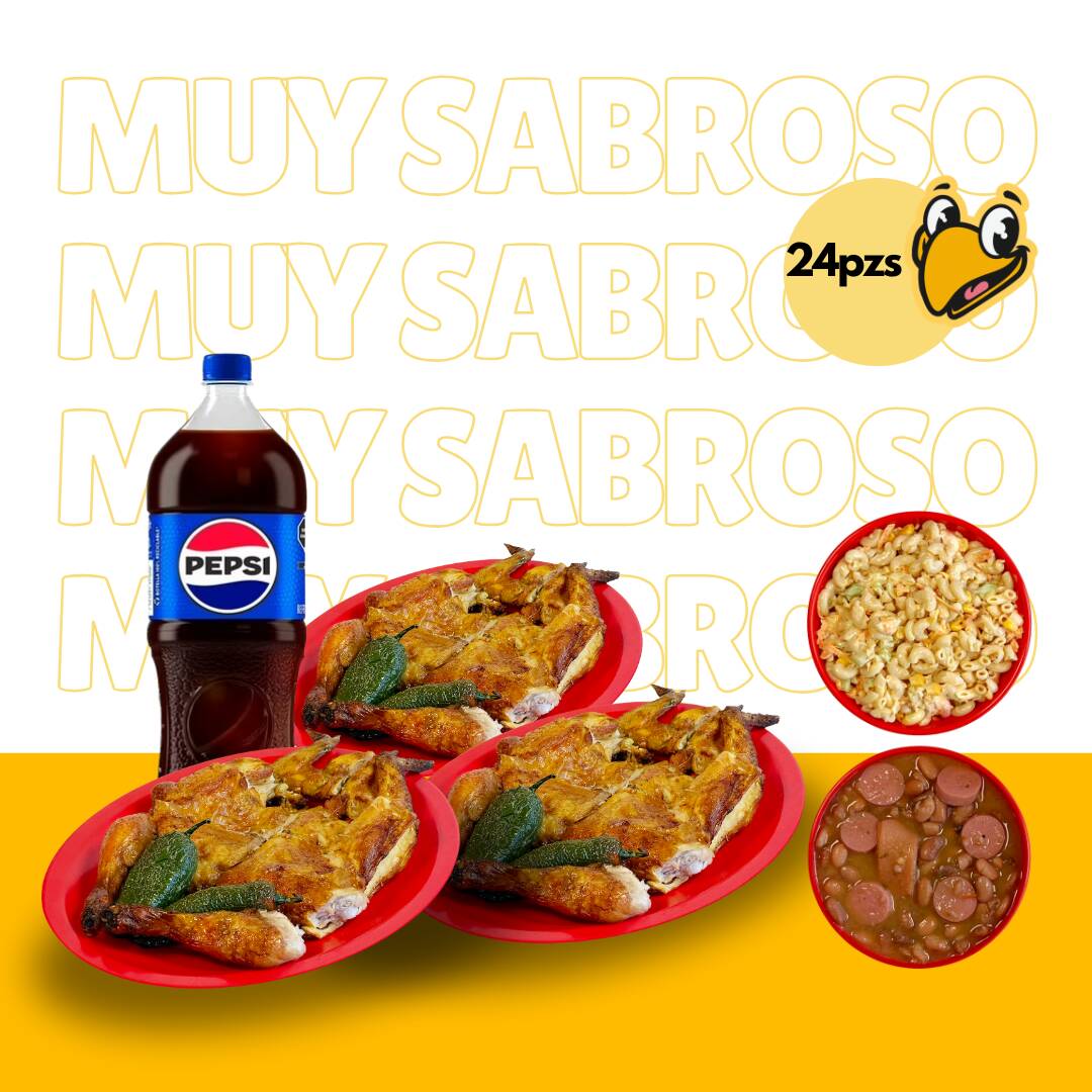 Paquete Familiar (Tres Pollos)