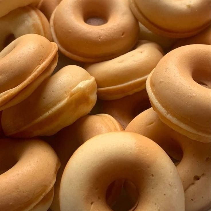 Mini donas mazapán 12pz