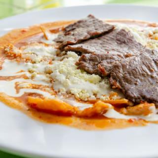 Chilaquiles Con Cecina