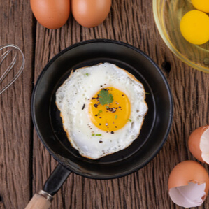 Huevo Estrellado Cocido