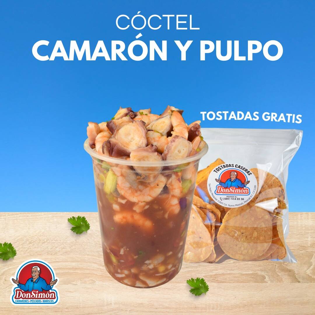 COCTEL DE CAMARON CON PULPO 1 LT