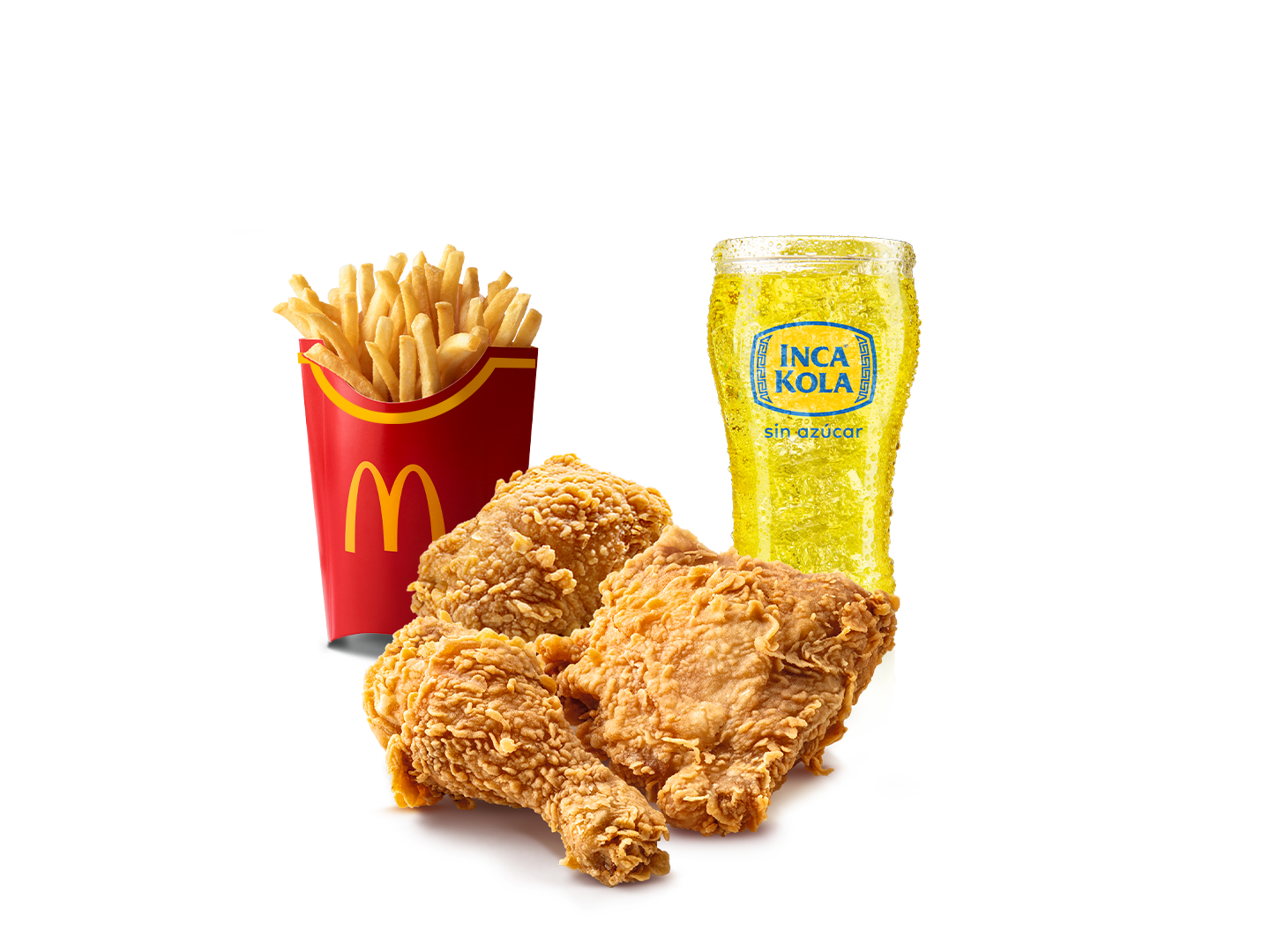 Combo grande 3 piezas de pollo crispy