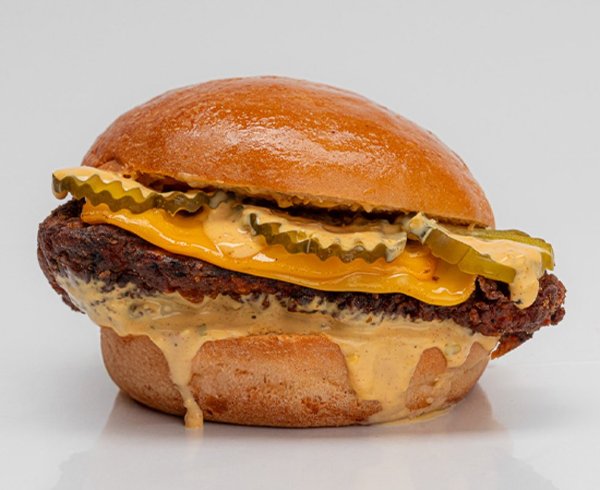 Que Chicken Hot Cheese Sandwich