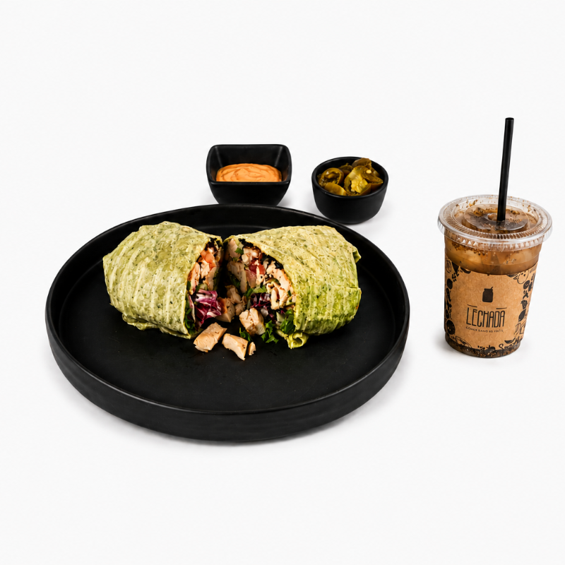 Combo Wrap Especial + Agua Limon Chia