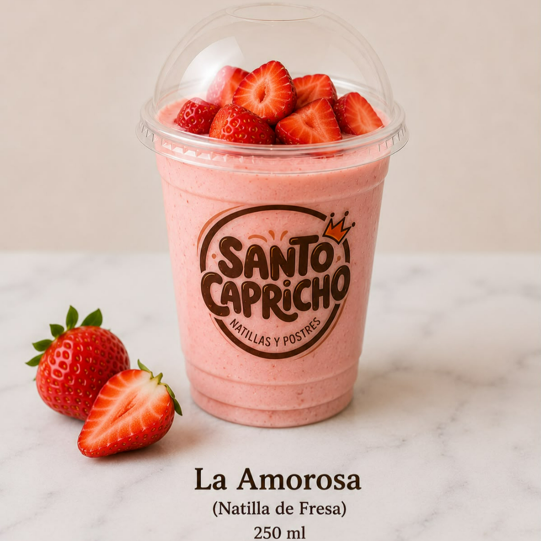 La Amorosa (Postre de Fresa)