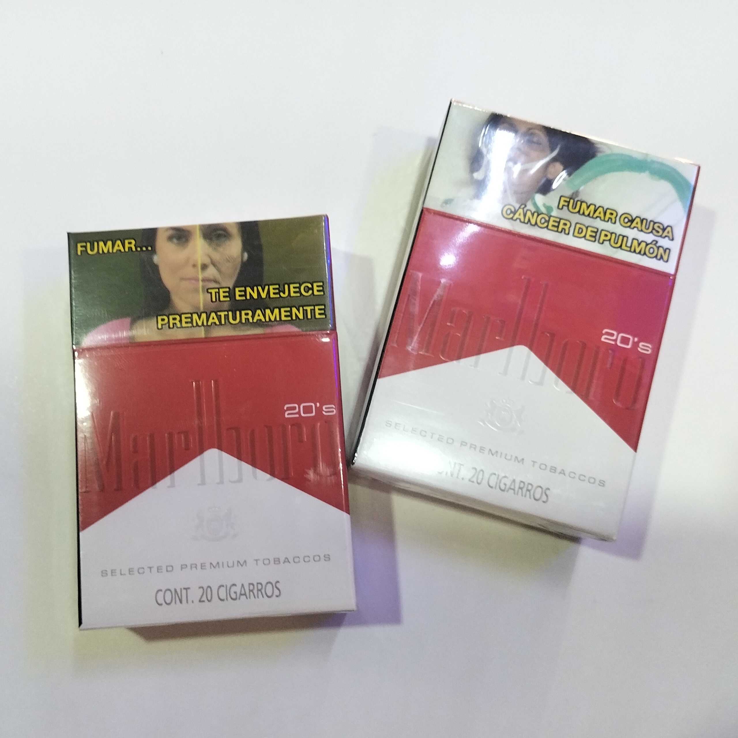 Cajetilla de cigarros Marlboro rojo 20pz