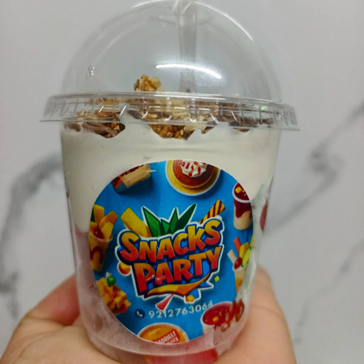 FRESAS CON CREMA 7 OZ