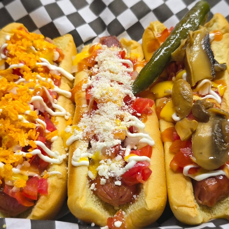3 Hot dogs clasicos