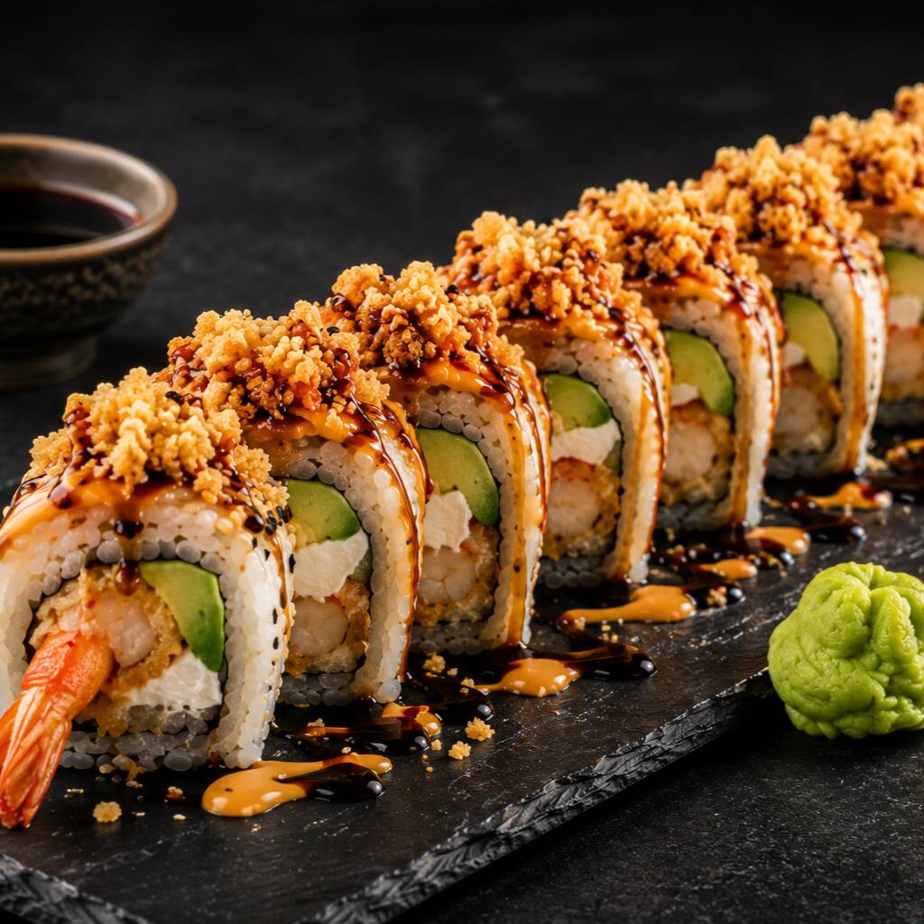 Camarón Crunchy Roll