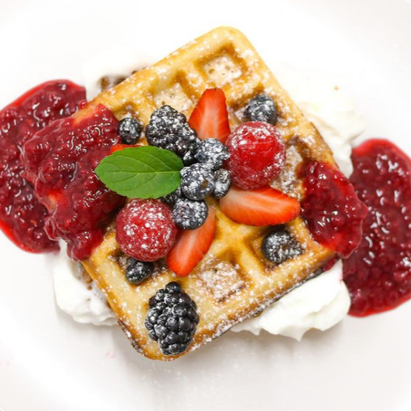 WAFFLES FRUTOS ROJOS