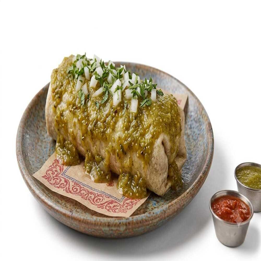 E4 Burrito Asada c/ Tocino