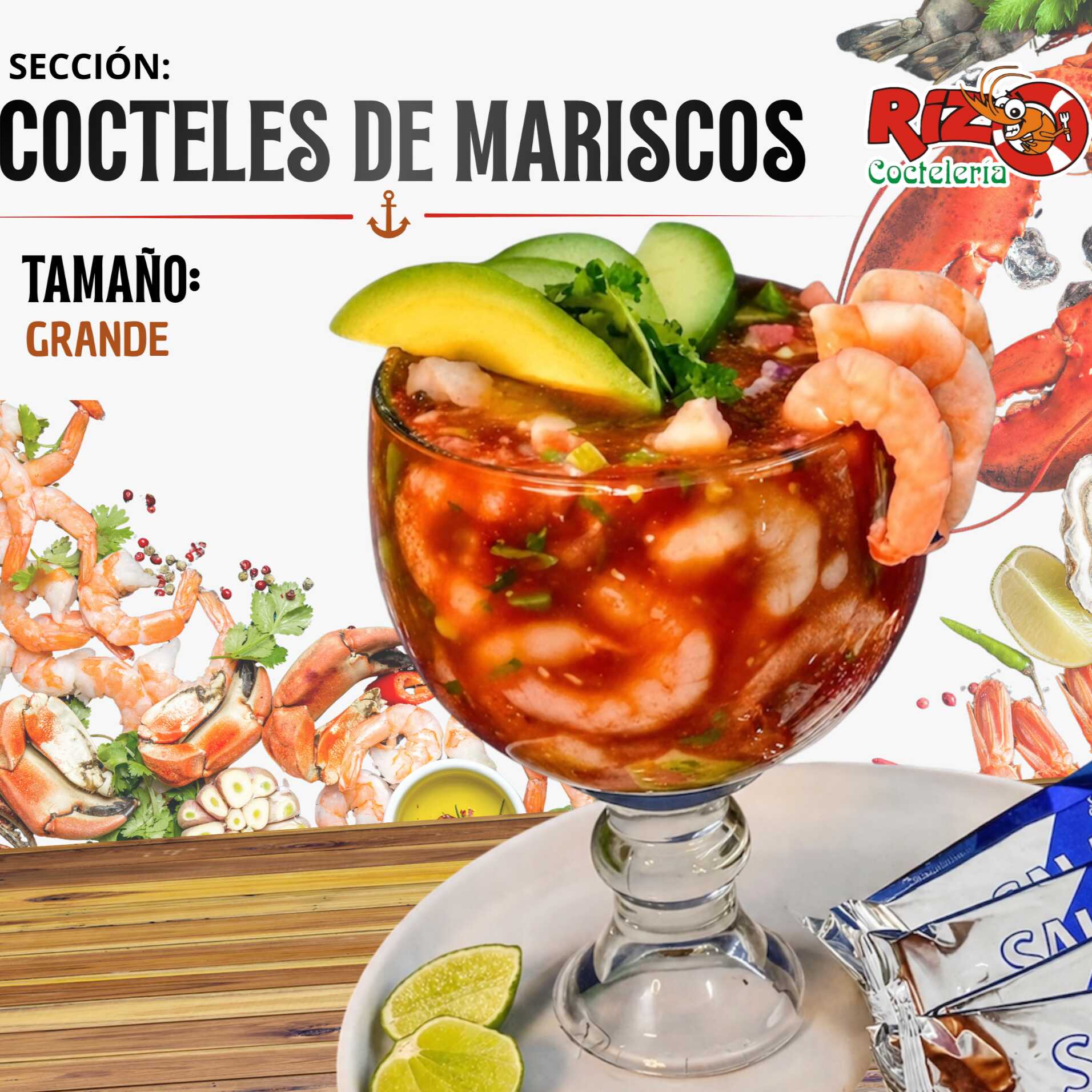 Coctel Grande de Mariscos