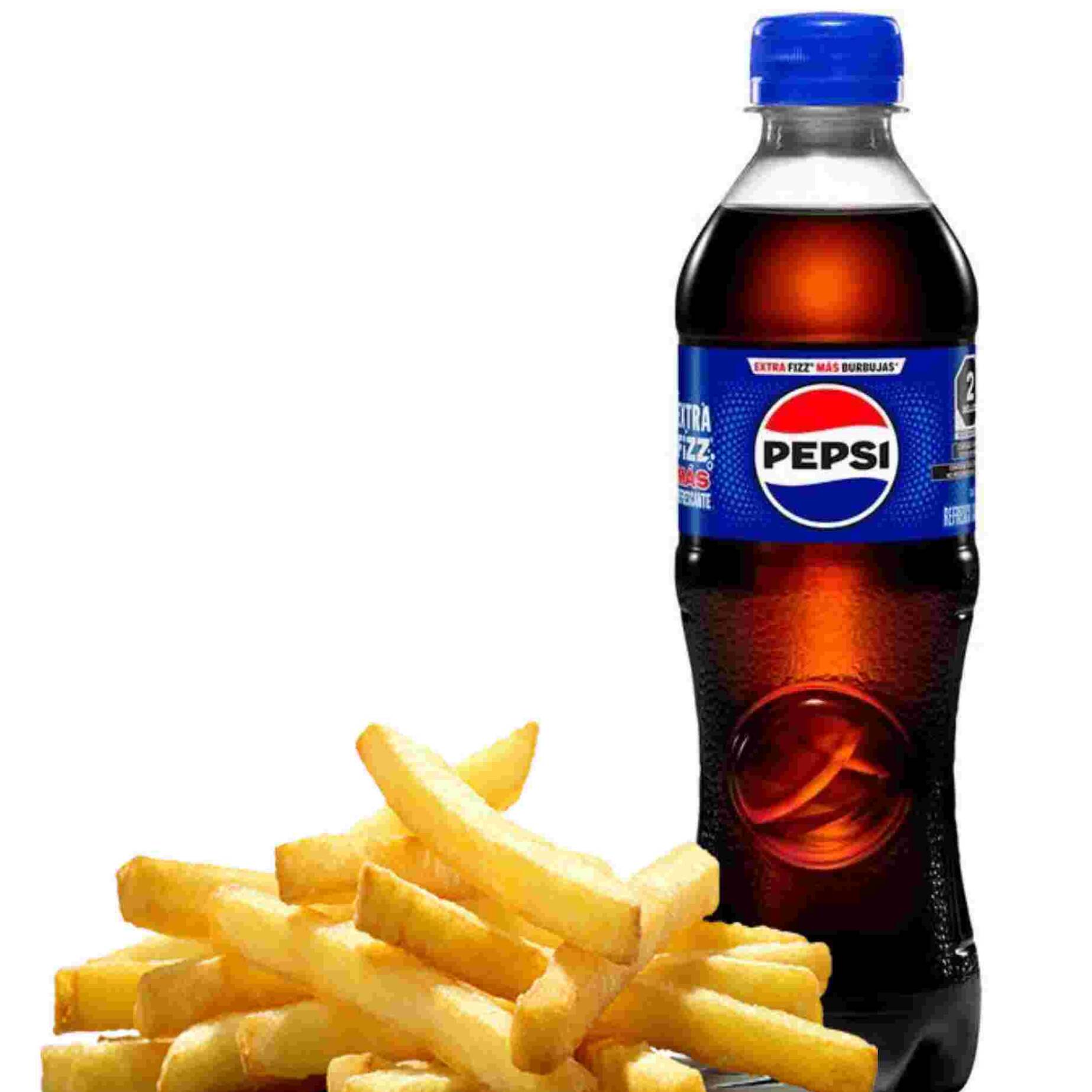 Papas y Refresco