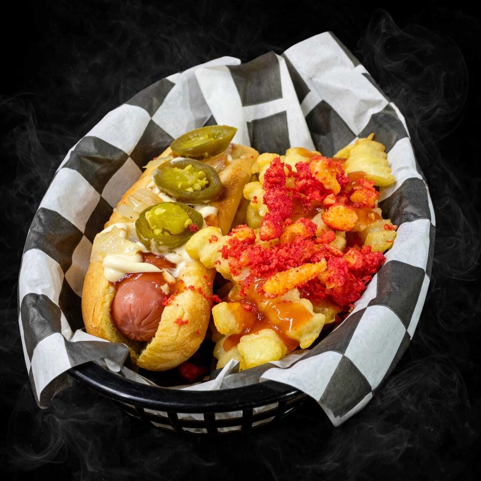 Hot-Dog Ch + Papas