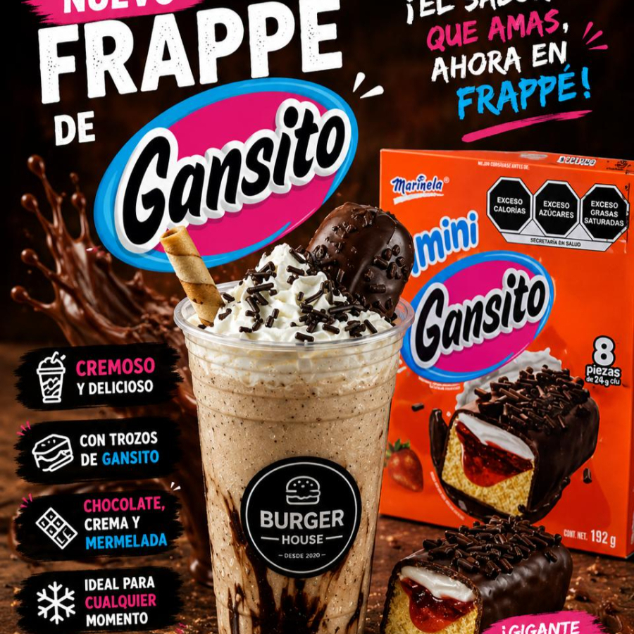 Frappe Gansito 16 Oz