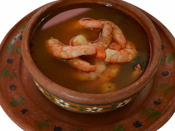 Caldo de Camarón Pelado