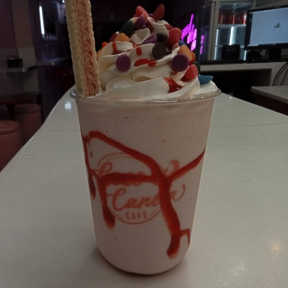 Malteada Fresa