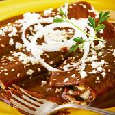 ENCHILADAS DE MOLE