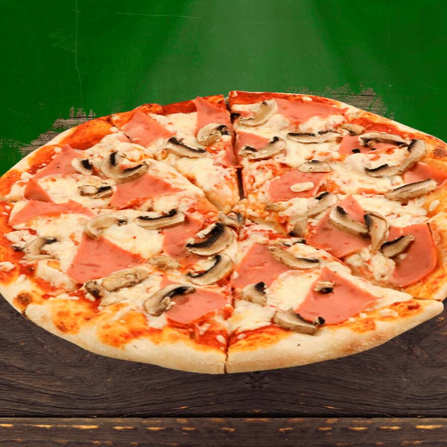 Pizza Gourmet Jamón & Champiñones Venti