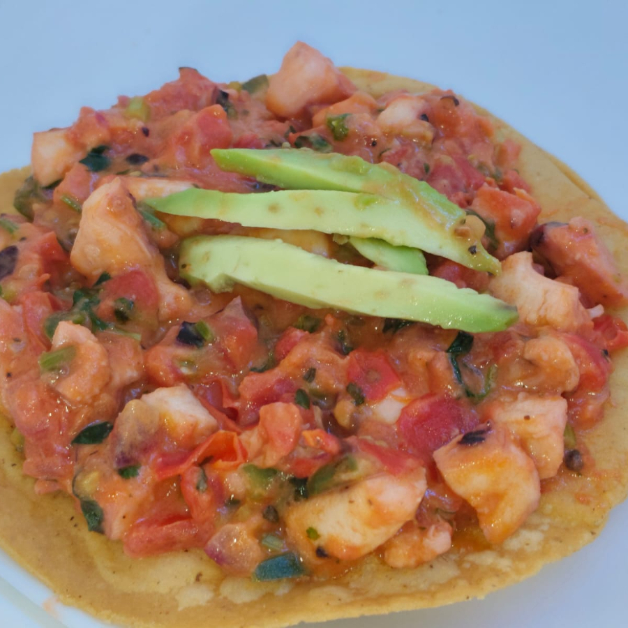 TOSTADA DE PULPO ENAMORADO