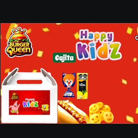 Cajita happy kidz/hotdog