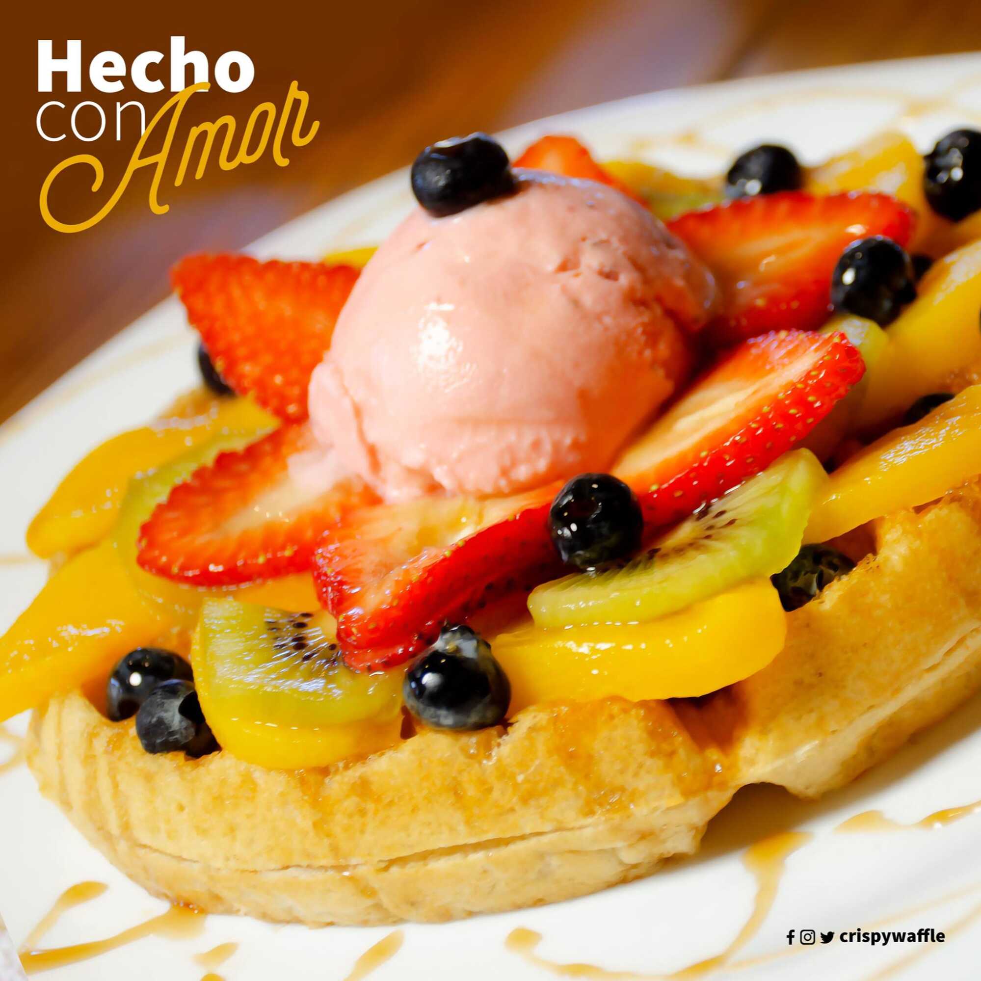 Waffle Frutal
