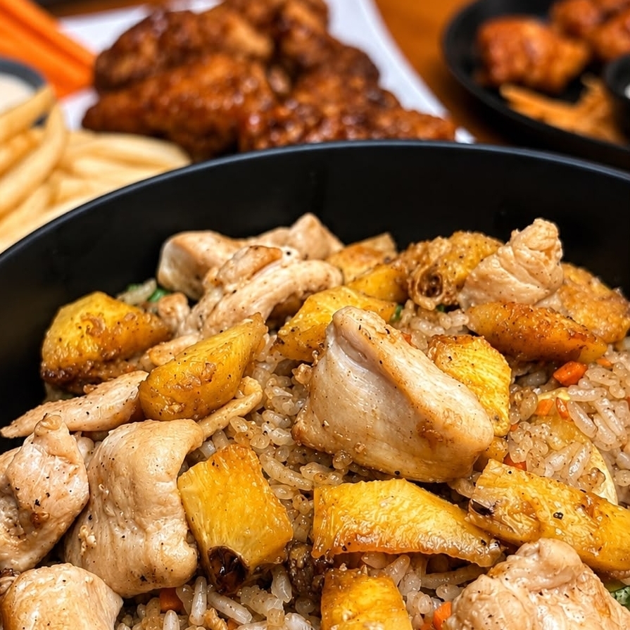 Arroz Teriyaki