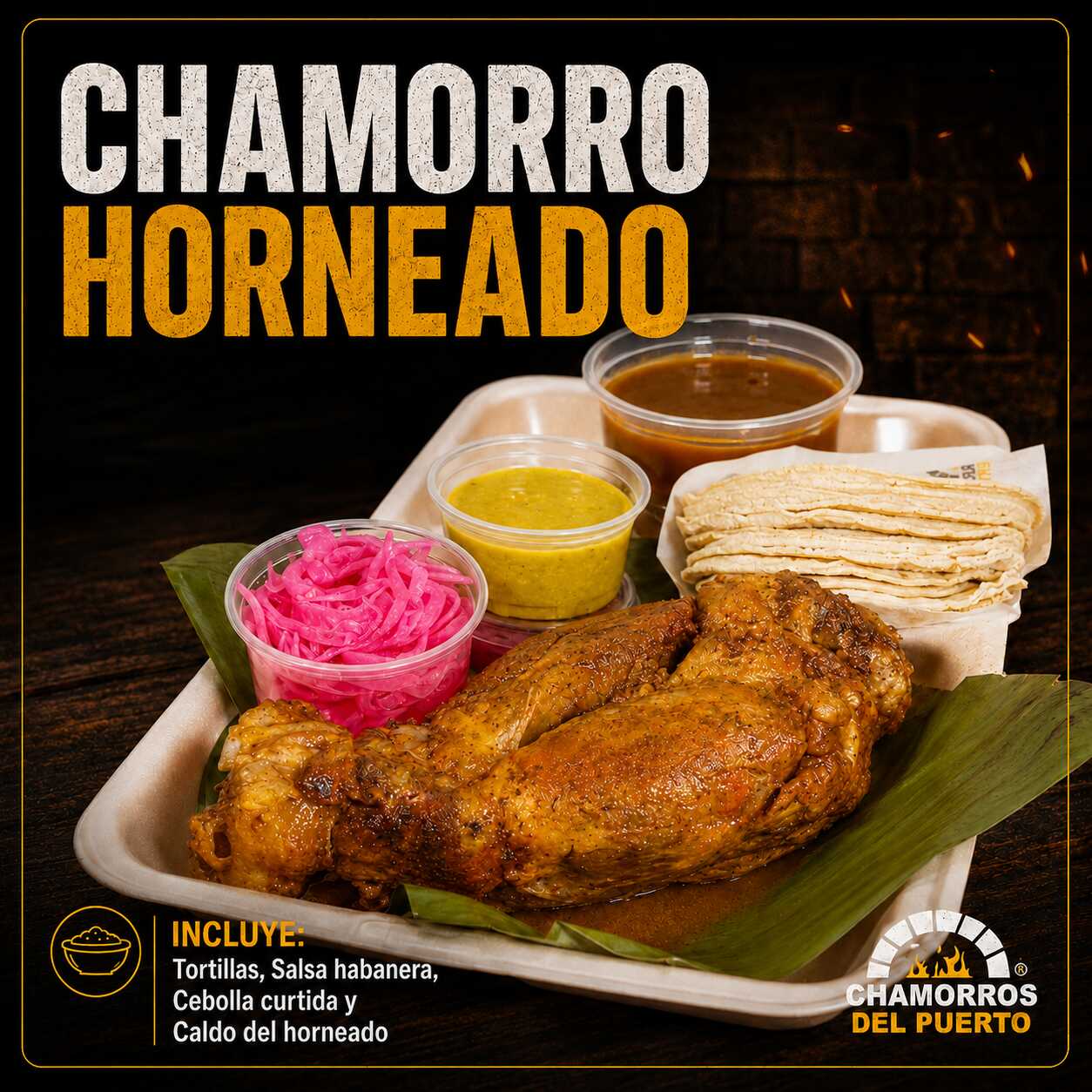 Chamorro Horneado Barbacoa