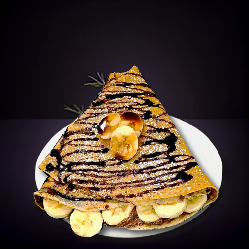 Plátano con NUTELLA