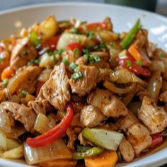Chop Suey con Pollo