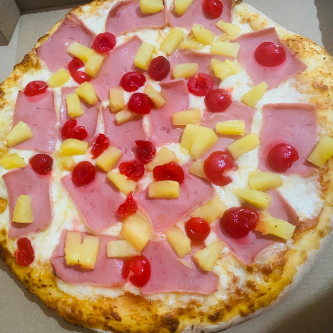 Pizza Mediana Hawaiana