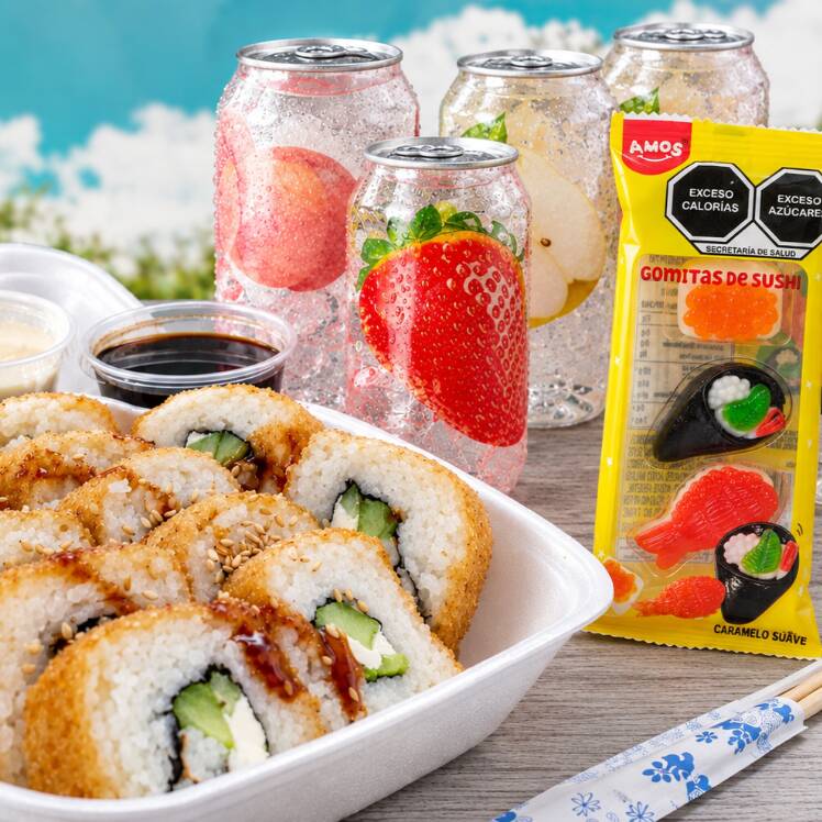Combo California + Refresco Coreano + Gomitas