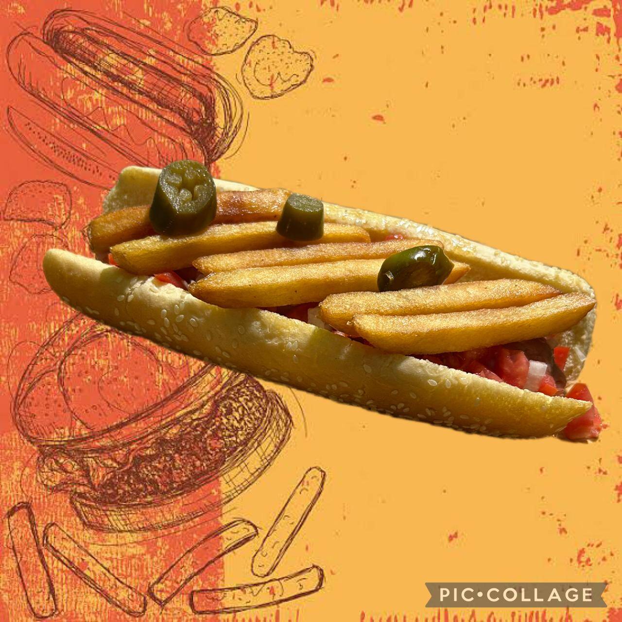 Super Hot Dog Jumbo Papas