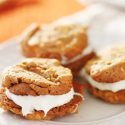 Galleta de Zanahoria con crema