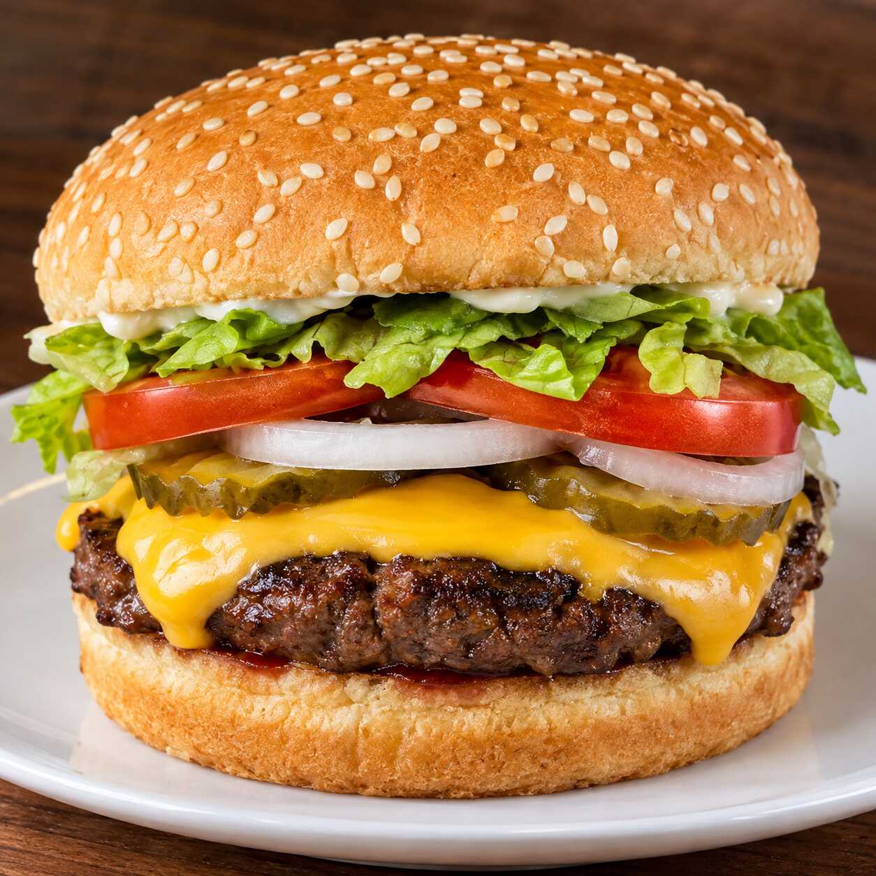 Hamburguesa con Tocino