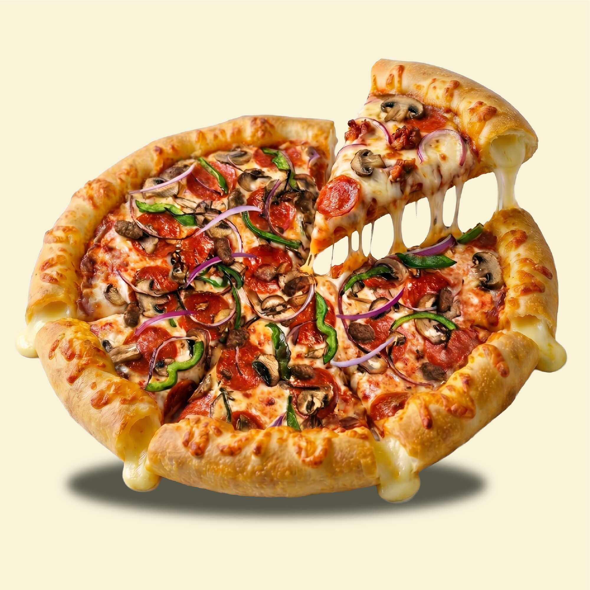 Orilla de Queso Pizza Suprema
