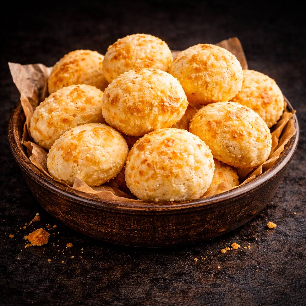 Delicie-se com nossos irresistíveis Mini Pães de Queijo de 100g, uma opção perfeita para suas manhãs. Produzidos com ingredientes de alta qualidade, essas pequenas delícias oferecem o equilíbrio perfeito entre crocância e suavidade, com um sabor de queijo inconfundível e delicioso. Eles são ideais para um café da manhã encantador ou um lanche rápido a qualquer hora do Dia. Desfrute do sabor autêntico dos nossos mini pães de queijo, uma verdadeira joia da categoria 'Matinais'.