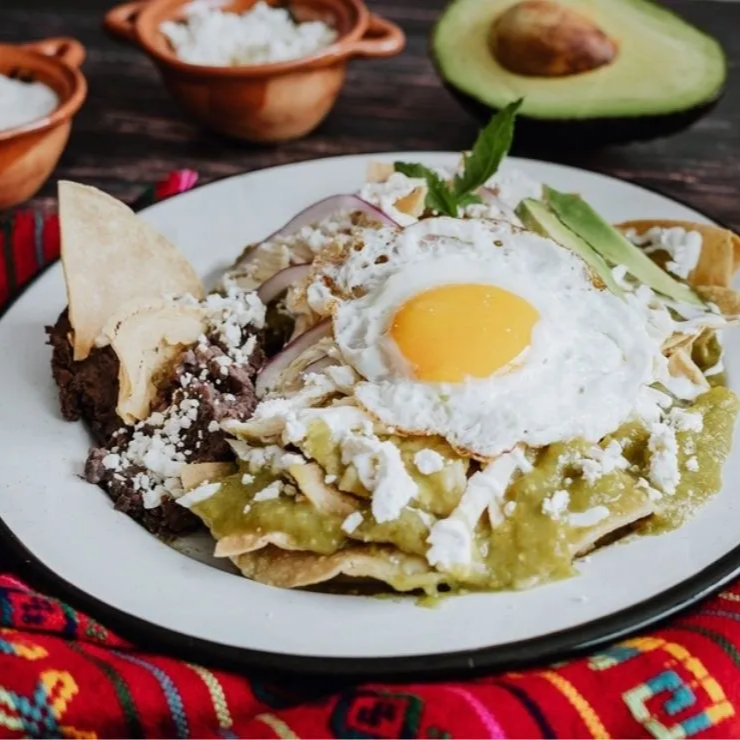 Chilaquiles Poblanos Orden Completa