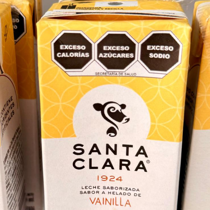 Leche Sabor Helado de Vainilla Santa Clara 200 ml