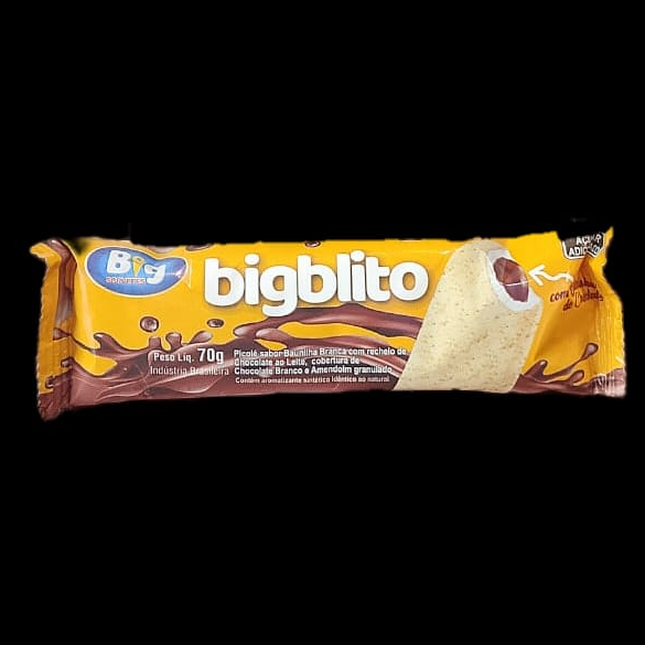 O Bigblito é um famoso picolé em camadas da Big Sorvetes, tradicional fabricante de sorvetes da região de Recife. A linha destaca-se pela crocância e pela combinação de chocolates.